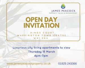 Invitation open day kings court