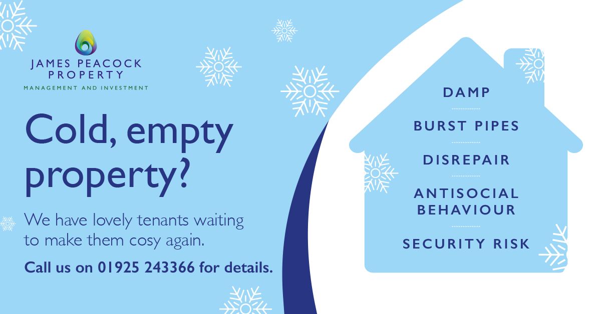 Do you have an empty property in Cheshire and Warrington? We’d love to help