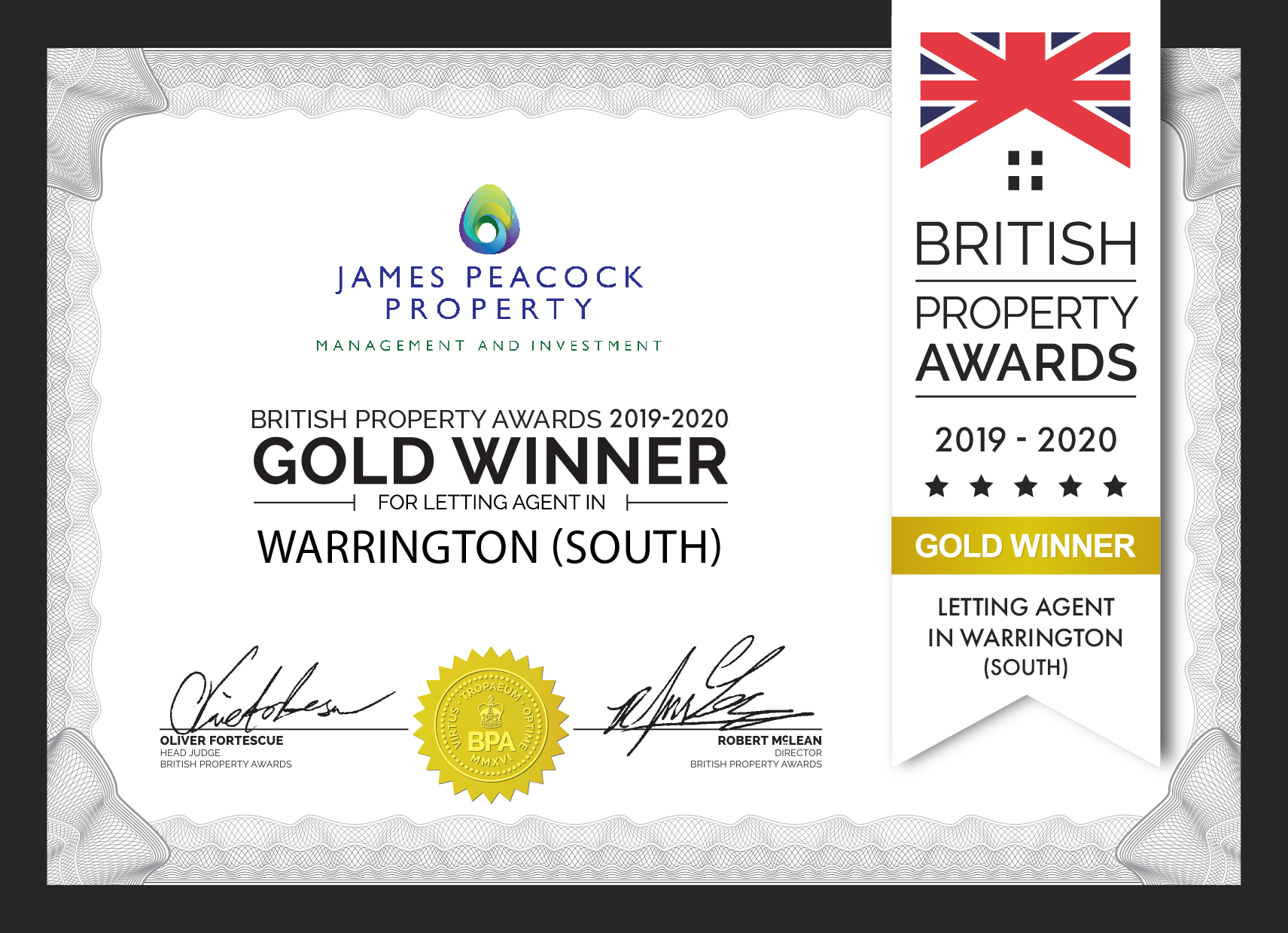 We’ve WON GOLD!
