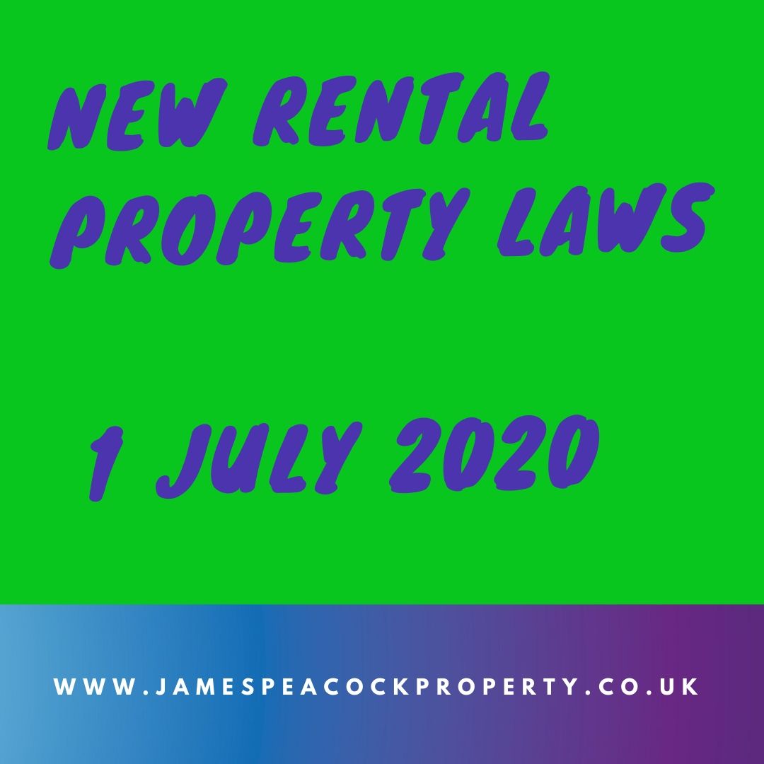 1 July 2020 NEW LAW affecting rental properties